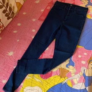 Blue gap high rise jeans